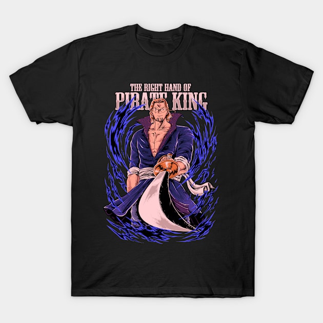 The Right Hand of Pirate King anime T-Shirt by mazyoy